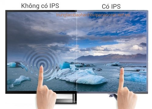Man hình IPS trên Smart tivi Panasonic